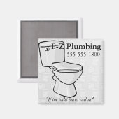 Aimant de toilette (Recto/Verso)