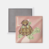 Aimant de tortues de soutien à la piggy (Recto/Verso)