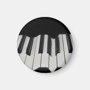 Aimant de touches de piano déformées
