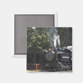 Aimant de train à vapeur (Recto/Verso)