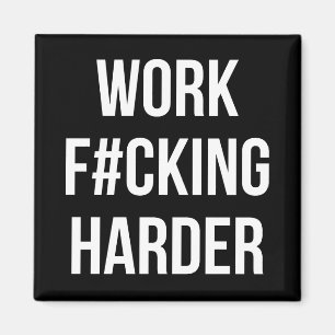 Aimant De travail de F#cking séance d'entraînement plus