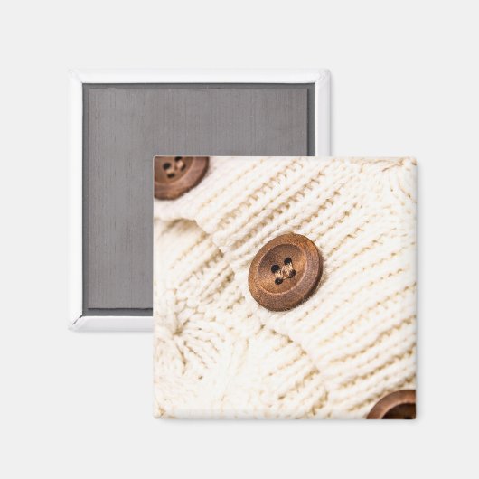 Aimant de tricot câblé (Recto/Verso)