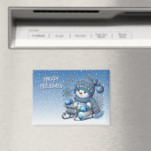 Aimant de vacances de neige glissant (In Situ (Lave-vaisselle))