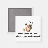 Aimant de vache drôle (Recto/Verso)