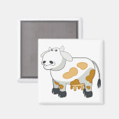 Aimant de vache laitière (Recto/Verso)