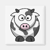 Aimant de vache mignon (Devant)