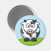 Aimant de vache mignon (Recto/Verso)