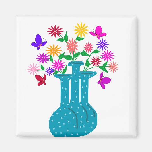 aimant de vases ronds (Devant)