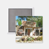 Aimant de ville fantôme de Silver! (Recto/Verso)