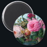 Aimant de Vintage<br><div class="desc">Celebrate your love for magnets and all things vintage with this flower design.</div>
