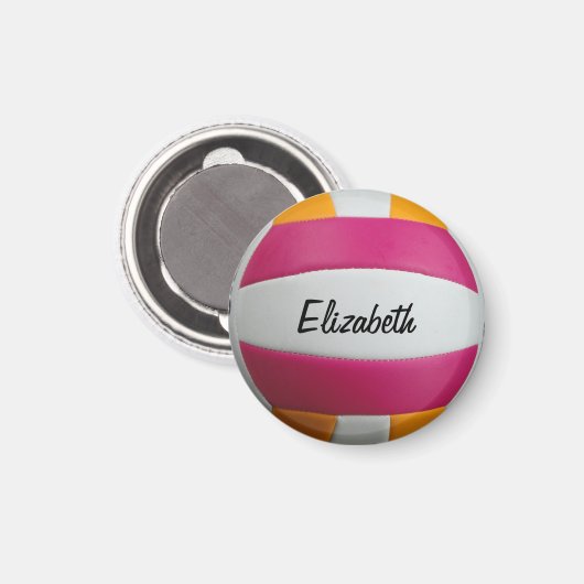 Aimant de volley-ball personnalisable (Recto/Verso)