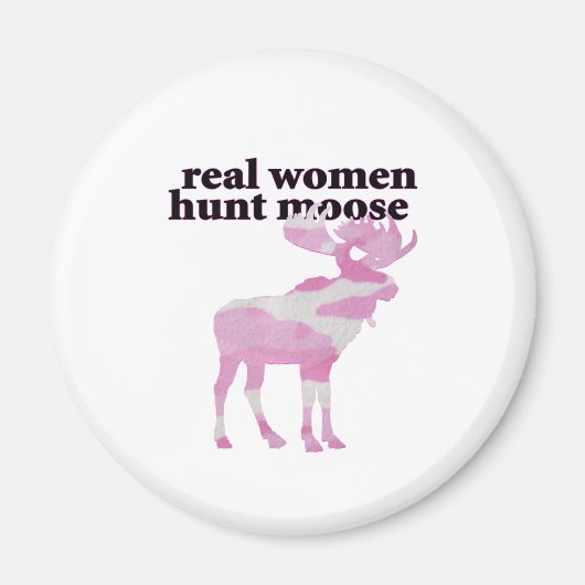 Aimant de vraies femmes chassent l'orignal (Devant)