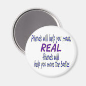 Aimant De vrais amis (Recto/Verso)