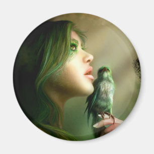 Aimant de Whisper vert
