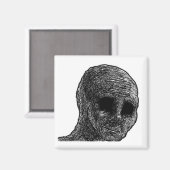 Aimant de Wojak foncé (Recto/Verso)