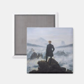 Aimant Déambulateur au-dessus de la mer de brouillard (Recto/Verso)