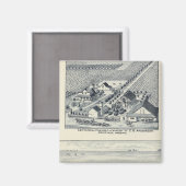 Aimant Deardorff et Centennial Vineyards, Californie (Recto/Verso)