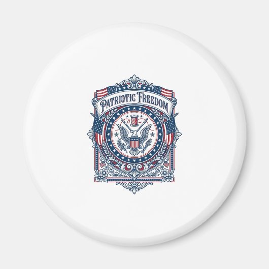 Aimant Débardeur graphique vectoriel de cercle de couture (Devant)