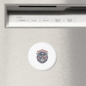 Aimant Débardeur graphique vectoriel prépa côtier patriot (In Situ (Lave-vaisselle))