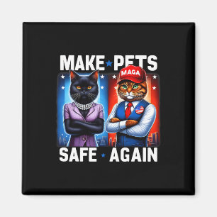 Aimant Débat Manger Les Chiens Chat Rendre Les Animaux Sé