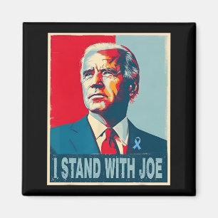 Aimant Debout Avec Joe Support Énoncé De Campagne De Ruba
