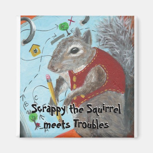 Aimant Débrancher l'aimant de l'écureuil (Devant)