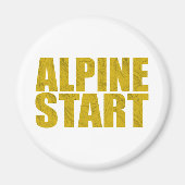 Aimant Début alpin (Topo) (Devant)