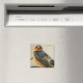 Aimant Début de la négociation avec une hirondelle de gra (In Situ (Lave-vaisselle))