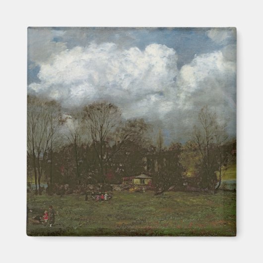 Aimant Début du printemps, vers 1868 (Devant)