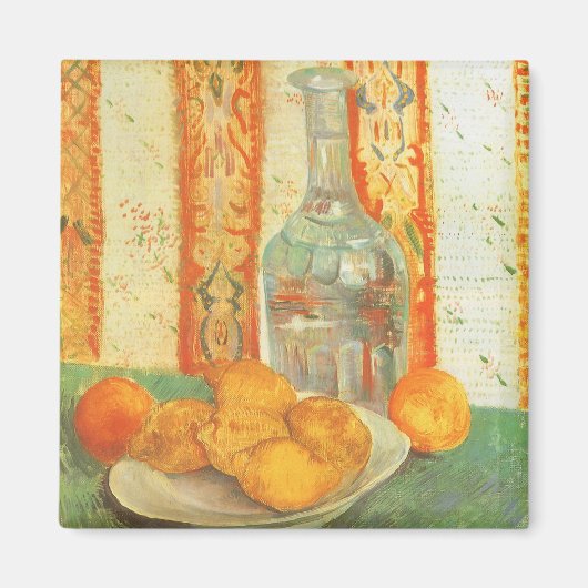 Aimant Decanter and Lemons on a Plate by Vincent van Gogh (Devant)