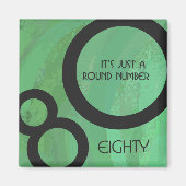 Aimant Décennie verte 80e anniversaire (Devant)