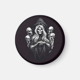 Aimant Décès avec crâne