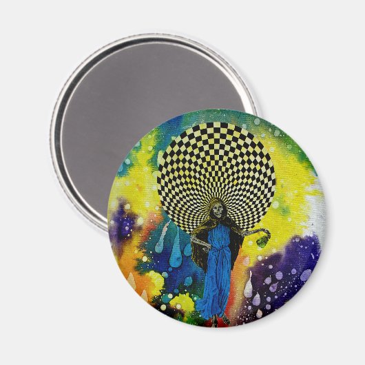 Aimant Décès par Michael Moffa (Recto/Verso)