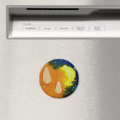 Aimant Décès Polychromoptique par Michael Moffa (In Situ (Lave-vaisselle))