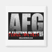 Aimant "Déchirer les murs" (Devant)