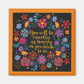 Aimant Décider d'être heureux (Devant)