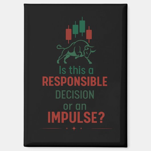 Aimant Décision Responsable – Discipline de Négociation (Recto)