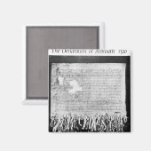 Aimant Déclaration d'Arbroath, 6 avril 1320 (Recto/Verso)
