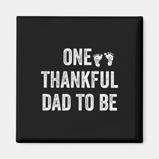 Aimant Déclaration de grossesse de Thanksgiving Une D rec (Devant)