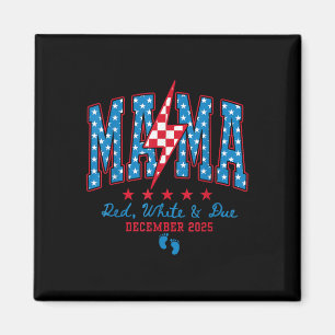 Aimant Déclaration de grossesse du 4 juillet Mama Patriot