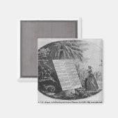 Aimant Déclaration des droits de l'homme (Recto/Verso)