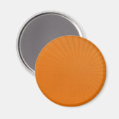 Aimant d'éclatement de soleil orange (Recto/Verso)