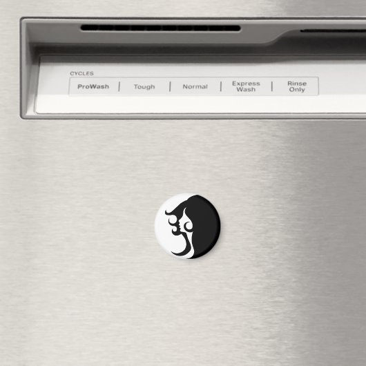 Aimant Deco mod woman (In Situ (Lave-vaisselle))