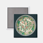 Aimant Décor avec famille verte (Recto/Verso)