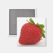 Aimant Décor d'aimant fraise (Recto/Verso)
