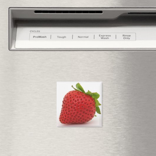Aimant Décor d'aimant fraise (In Situ (Lave-vaisselle))