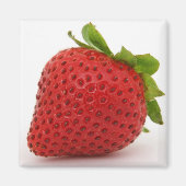 Aimant Décor d'aimant fraise (Devant)