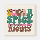 Aimant Décor du réfrigérateur féministe (Devant)