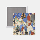 Aimant Décor en mosaïque (Recto/Verso)