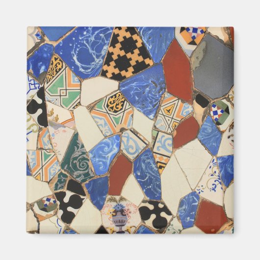 Aimant Décor en mosaïque (Devant)